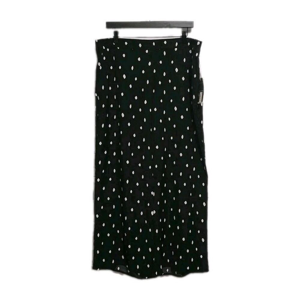 NWT Worthington Black & White Pull On Pants Womens Size 0X